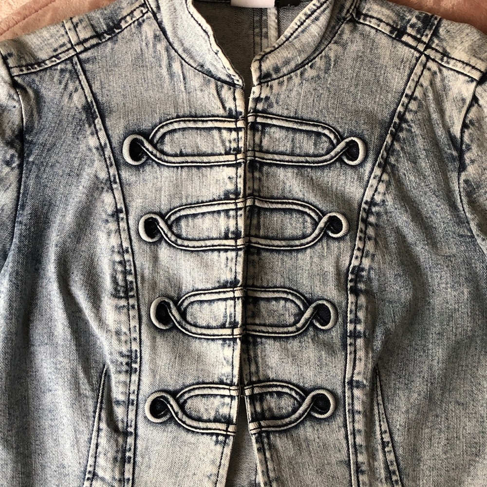Military Jean Jacket❗️FINAL PRICE❗️